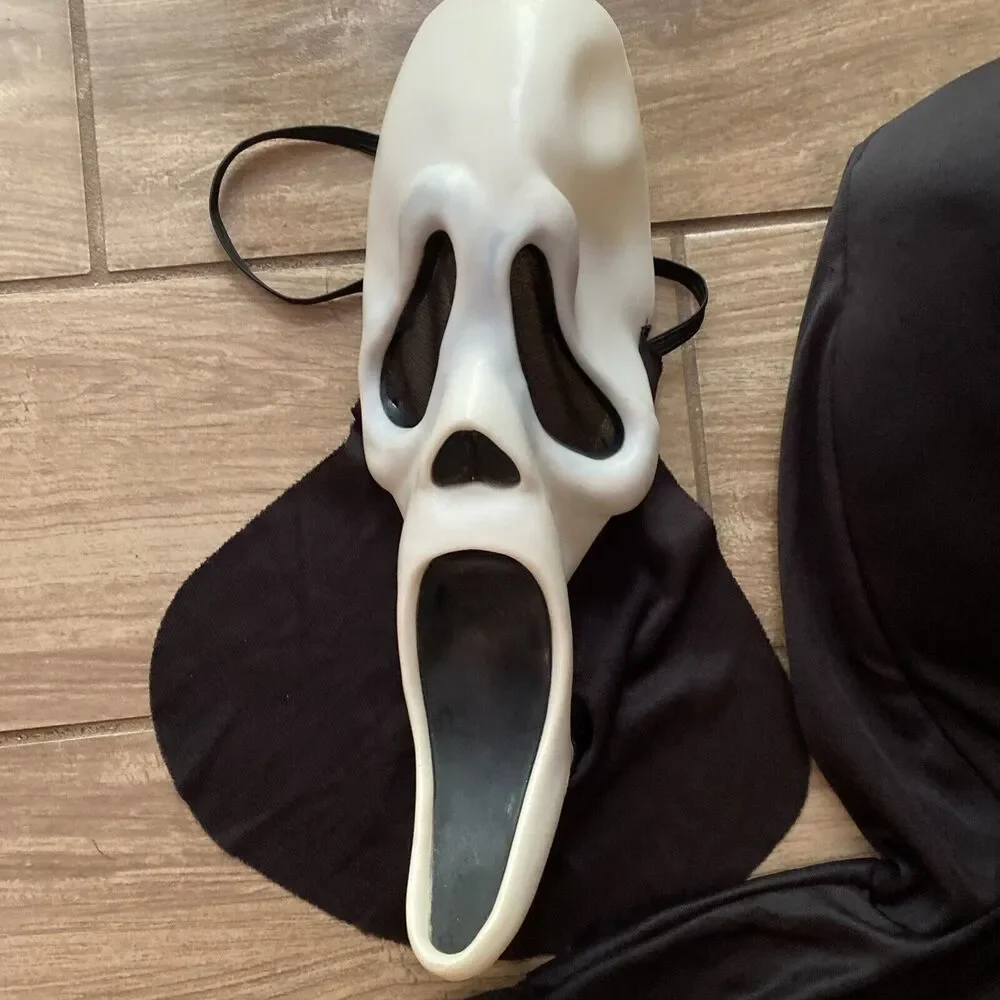 Scream 3 Ghost Face Mask Fun World Div Easter Unlimited 2012 Costume